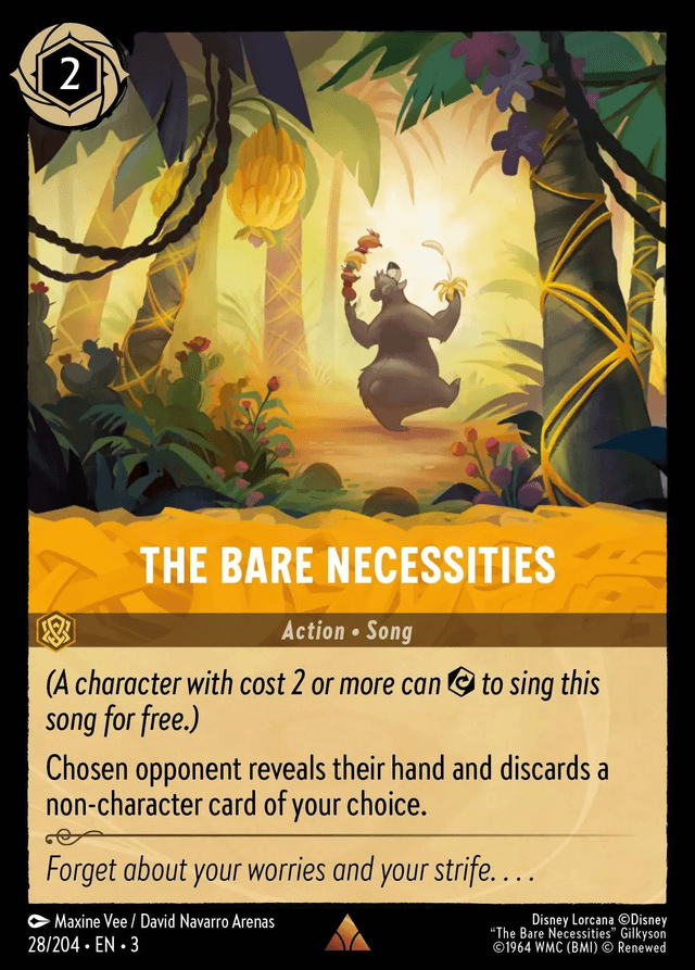 The Bare Necessities (Into the Inklands)