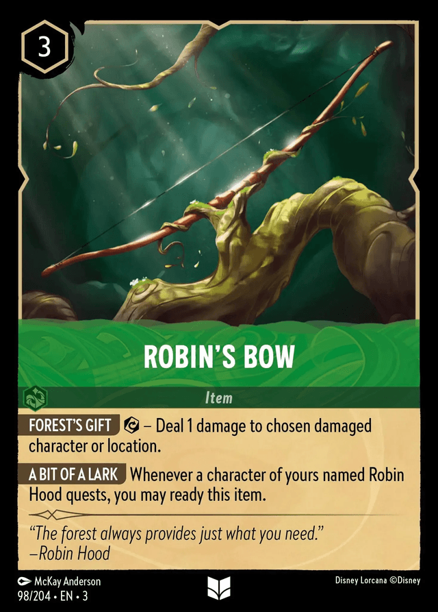 Robin's Bow (Into the Inklands)