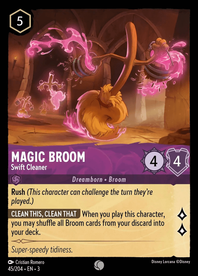 Magic Broom (Into the Inklands)