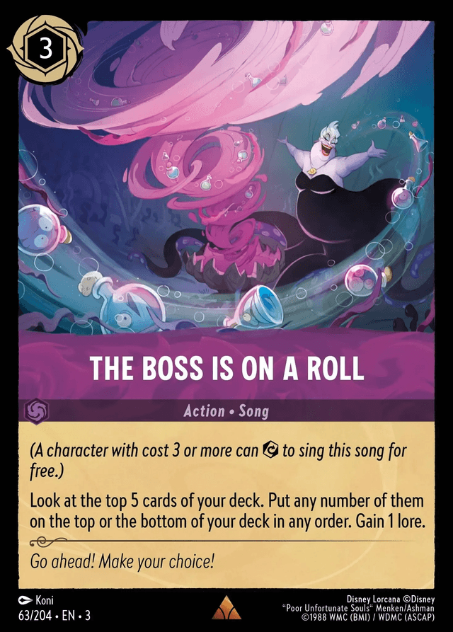 The Boss Is On A Roll (Into the Inklands)