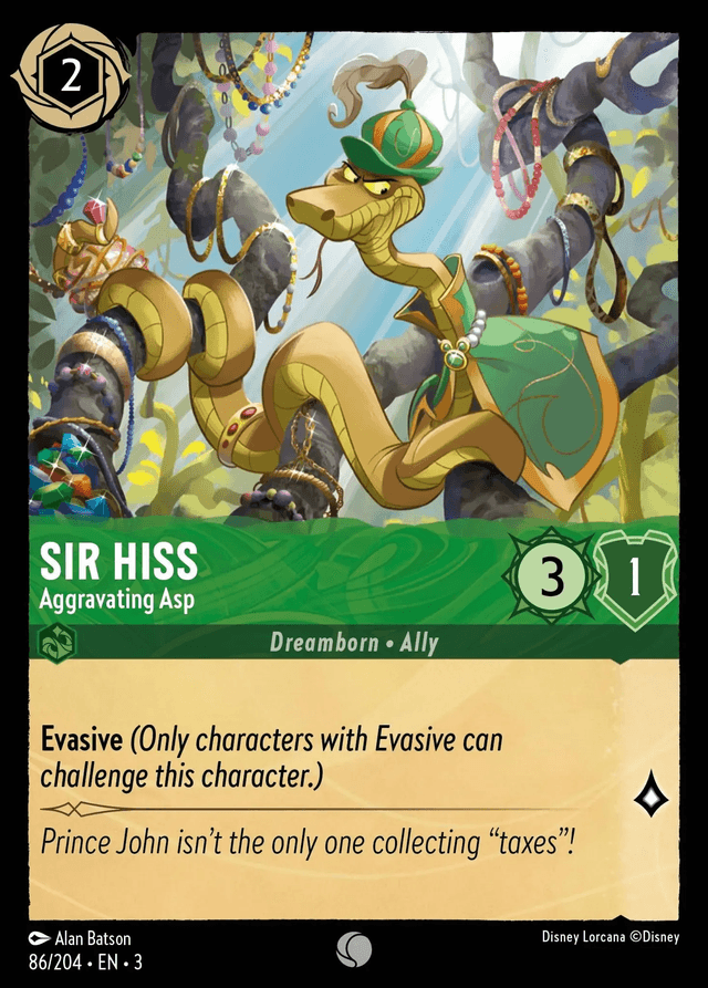 Sir Hiss (Into the Inklands)