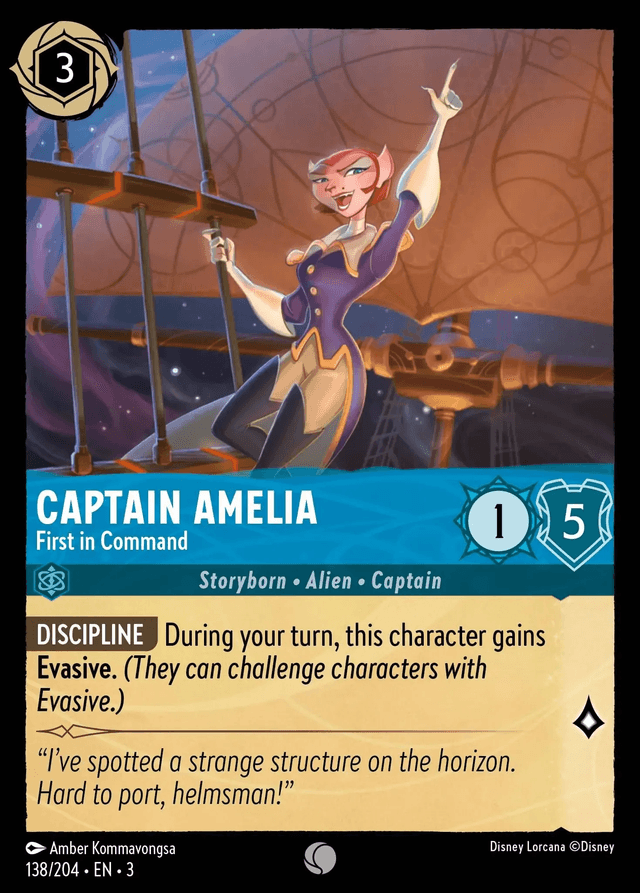 Captain Amelia (Into the Inklands)