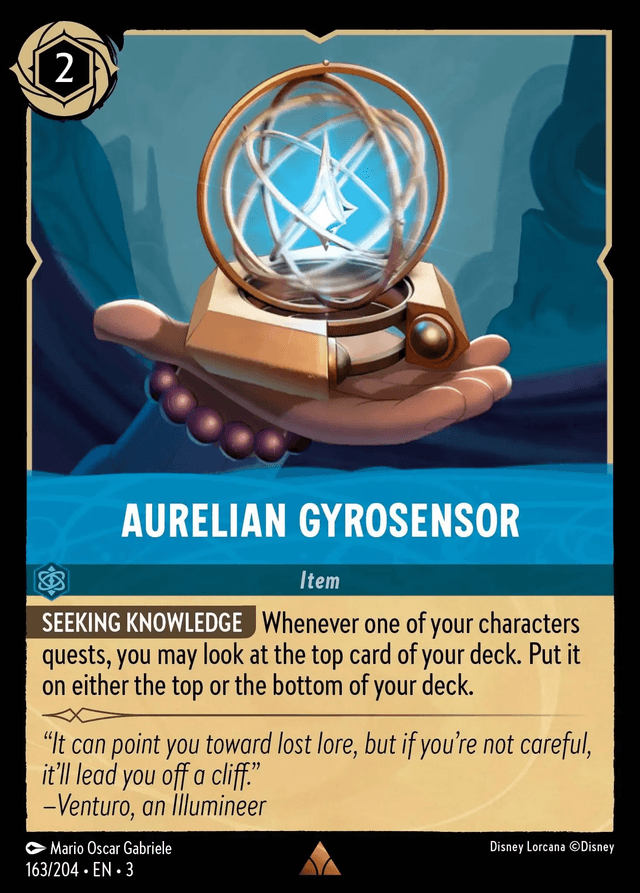 Aurelian Gyrosensor (Into the Inklands)