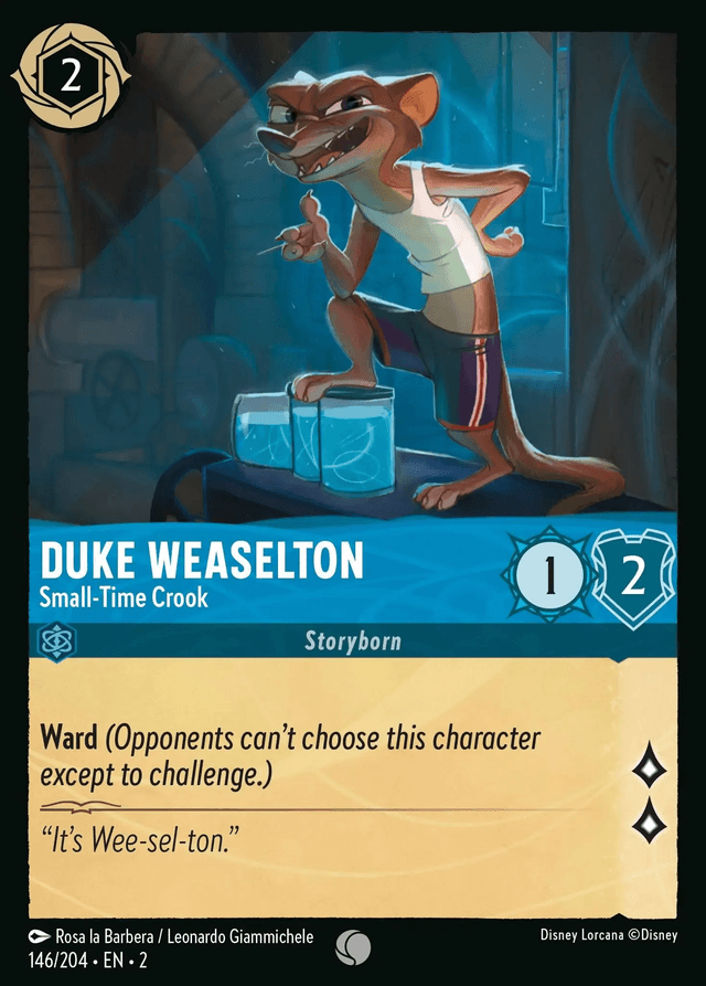 Duke Weaselton (Rise of the Floodborn)