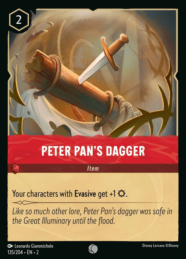 Peter Pan's Dagger (Rise of the Floodborn)