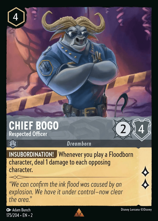 Chief Bogo (Rise of the Floodborn)