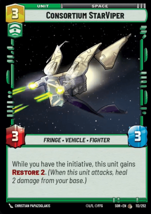 Consortium StarViper (Spark of Rebellion)