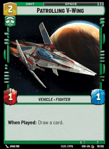 Patrolling V-Wing (Spark of Rebellion)