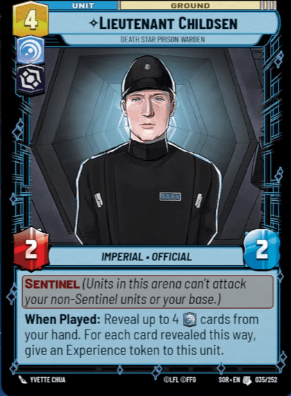 Lieutenant Childsen (Spark of Rebellion)