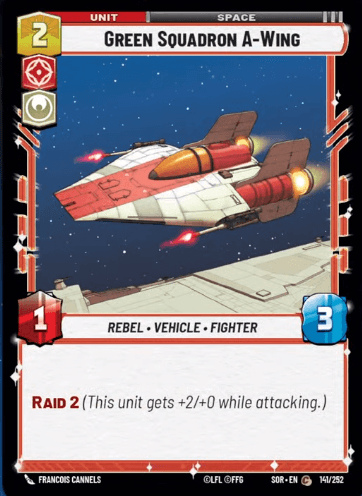 Green Squadron A-Wing (Spark of Rebellion)