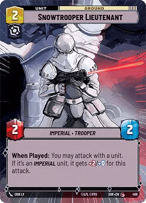 Snowtrooper Lieutenant (Spark of Rebellion)