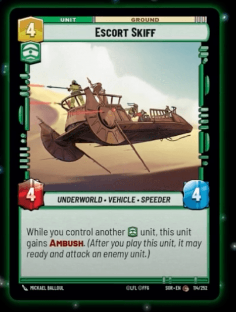 Escort Skiff (Spark of Rebellion)