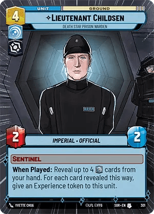 Lieutenant Childsen (Spark of Rebellion)