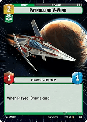 Patrolling V-Wing (Spark of Rebellion)