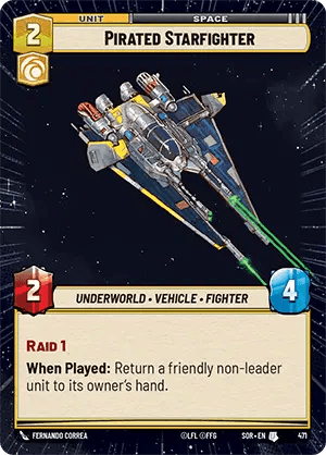 Pirated Starfighter (Spark of Rebellion)