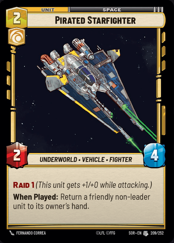 Pirated Starfighter (Spark of Rebellion)