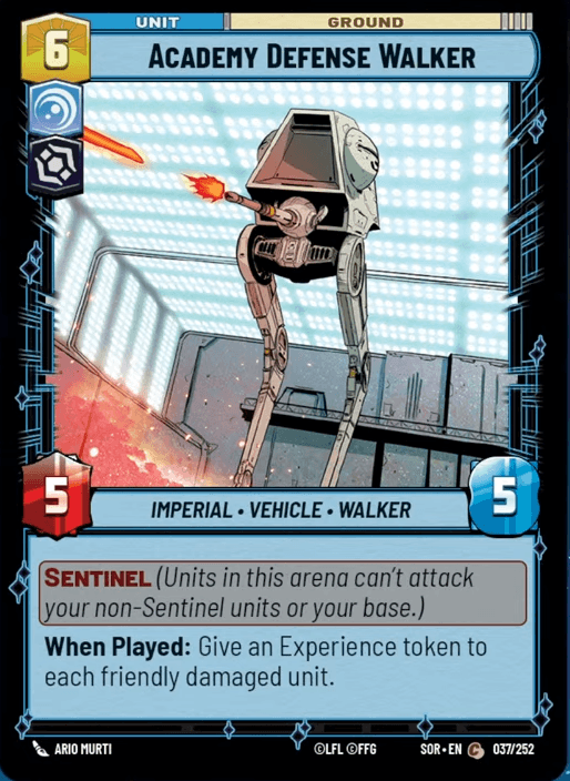 Academy Defense Walker (Spark of Rebellion)