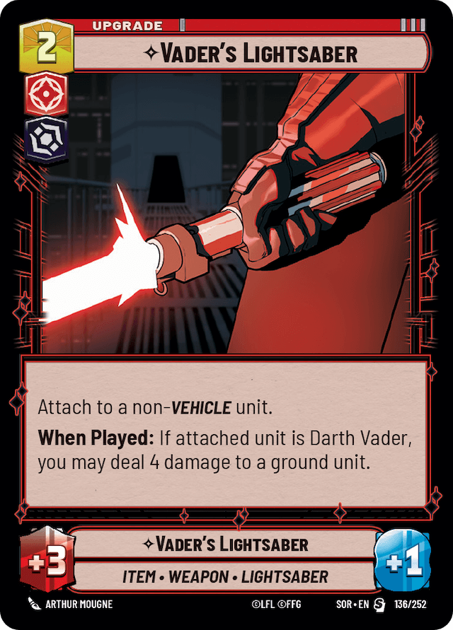 Vader's Lightsaber (Spark of Rebellion)