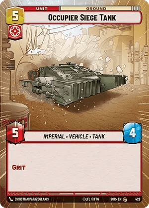 Occupier Siege Tank (Spark of Rebellion)