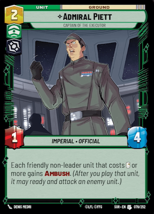 Admiral Piett (Spark of Rebellion)