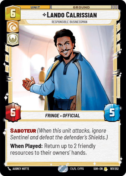 Lando Calrissian (Spark of Rebellion)